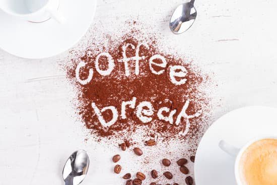 Image of a coffee break to increase productivity.