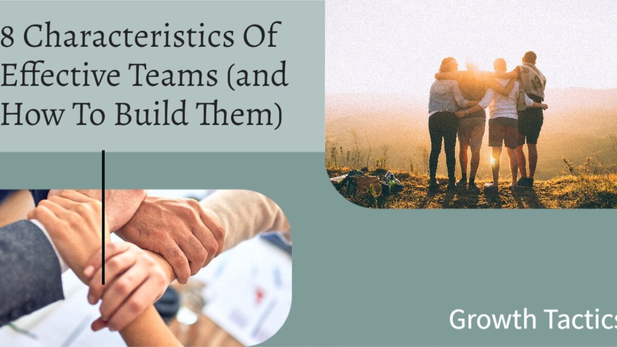 Characteristics of a Good Team