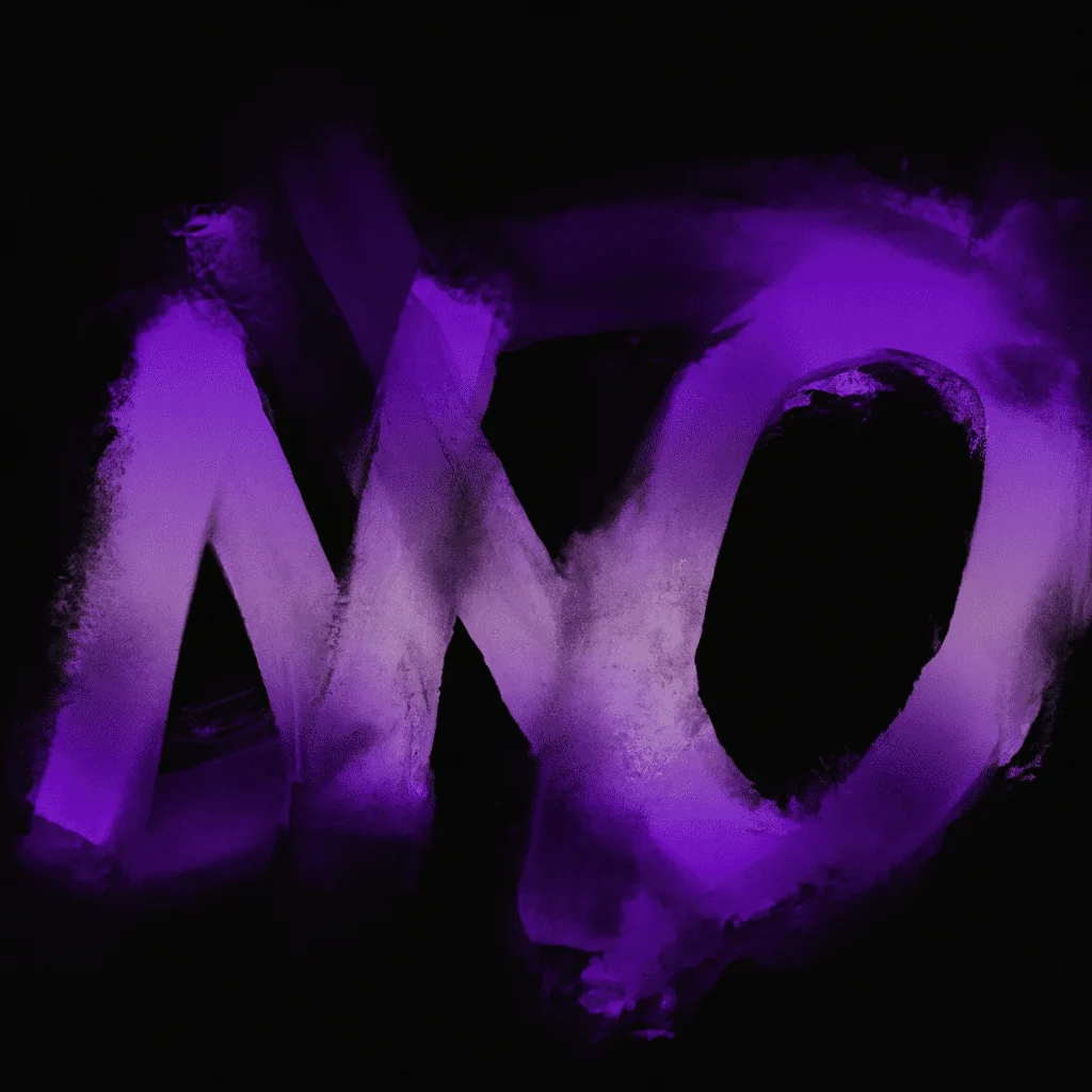 Image of the word no.