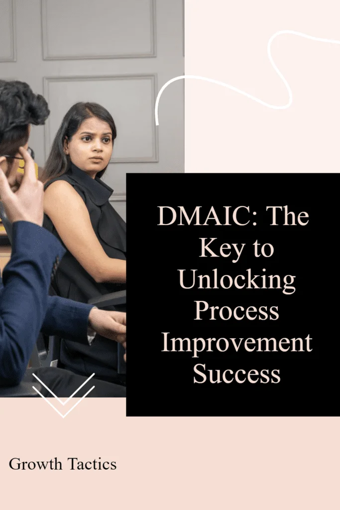 DMAIC Six Sigma Pin