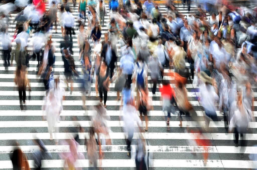 pedestrians, people, busy, types of difficult people