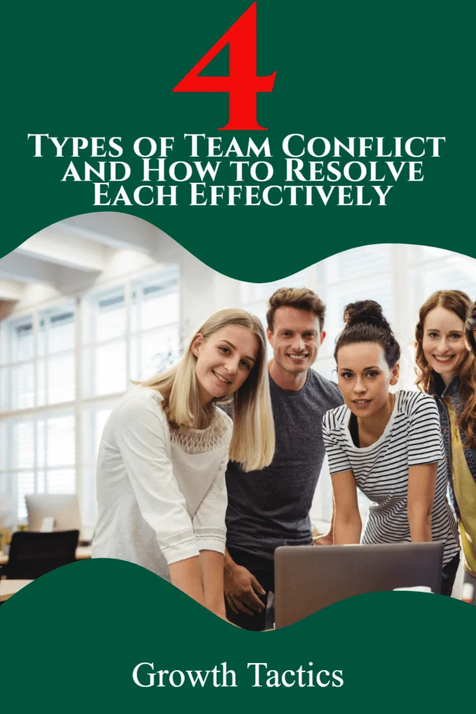 The 4 Types of Team Conflict and How to Resolve Each Effectively