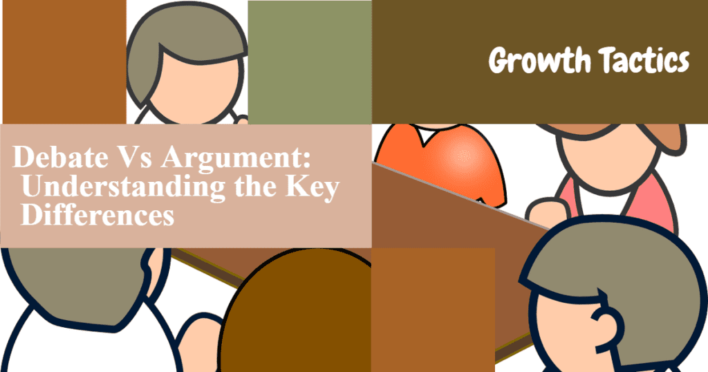 Debate Vs Argument: