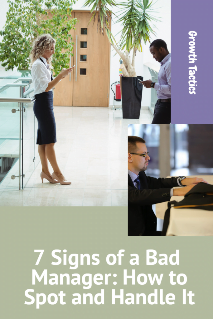 7 Signs of a Bad Manager: How to Spot and Handle It