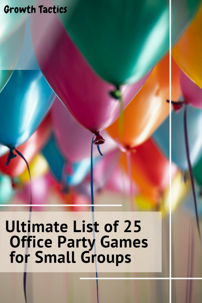 Ultimate List of 25 Office Party Games for Small Groups