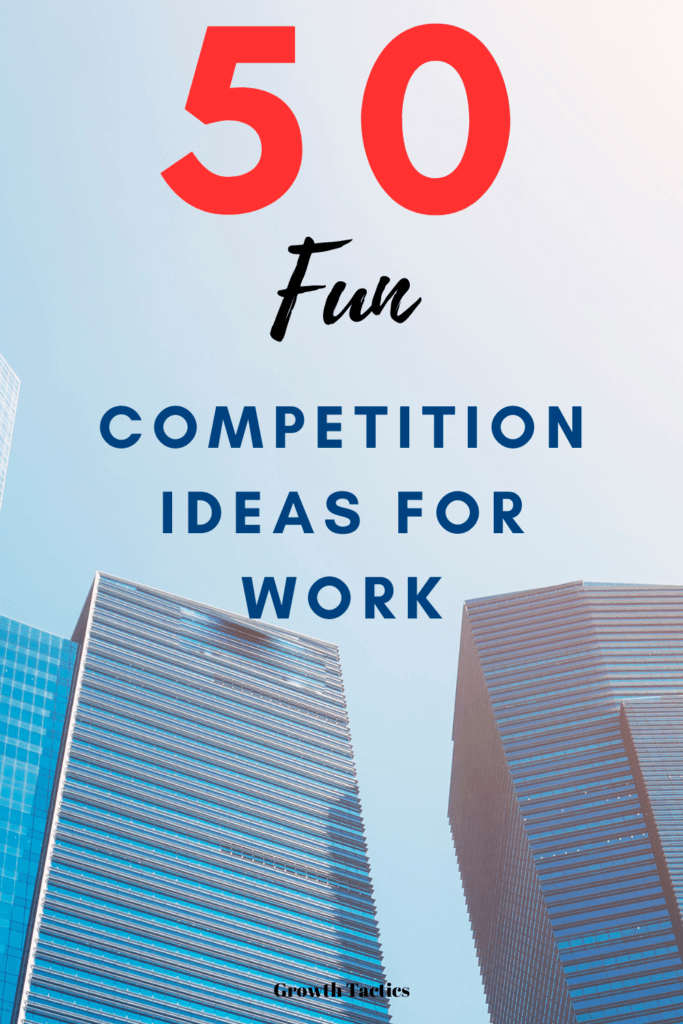 50 Fun Competition Ideas for Work to Motivate Your Team