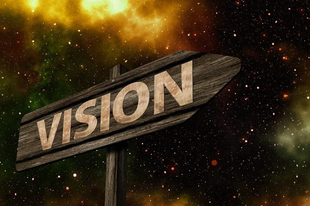 vision, signpost, direction