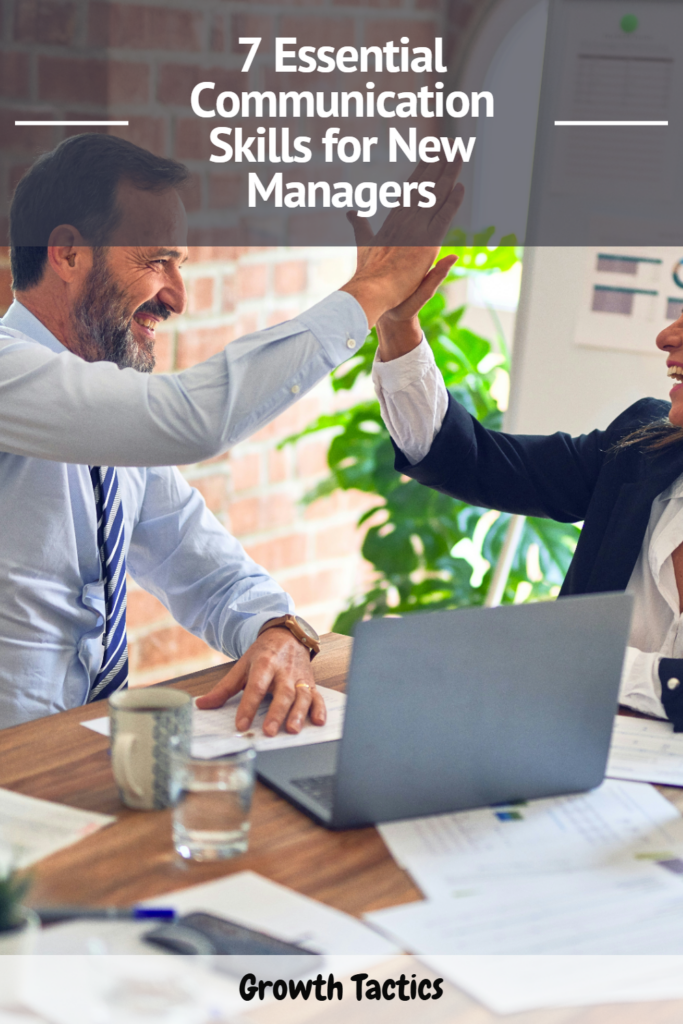 7 Essential Communication Skills for New Managers Pin